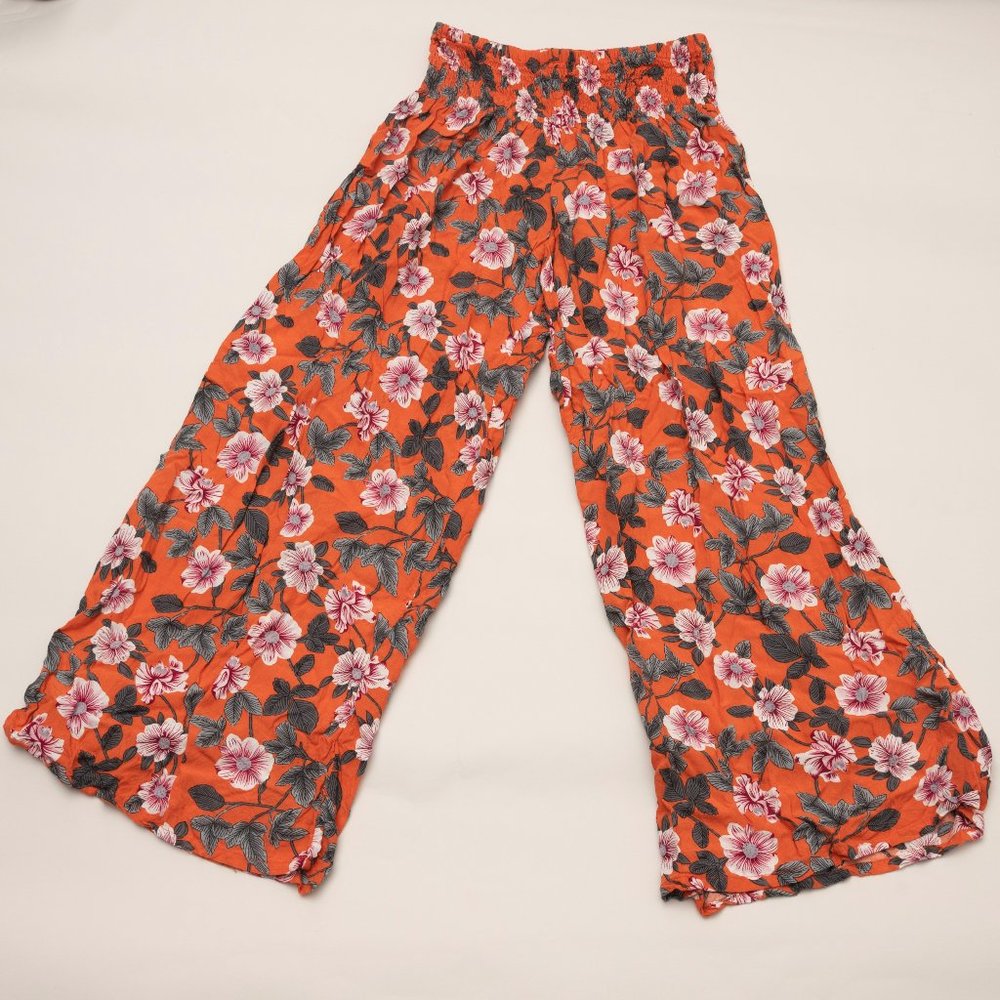 Mexicali Blue Orange Floral Lounge Pants
